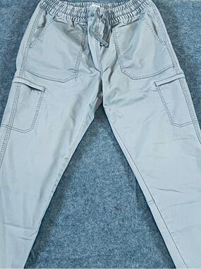 dip Men's Light Gray Cargo Jogger Pants